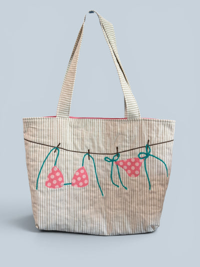 Handmade quilted bag