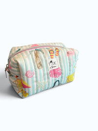Beach Club in Bright Makeup Bag