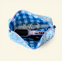 Quilted Wildflowers Hair Tools Bag