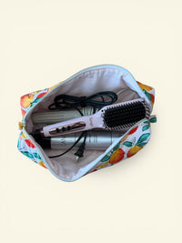 Quilted Oranges Hair Tools Bag
