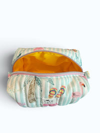 Beach Club in Bright Makeup Bag
