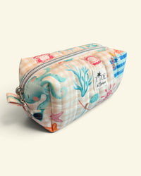 Beach Club in Beige Makeup Bags