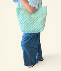Signature Collection Large Quilted Tote