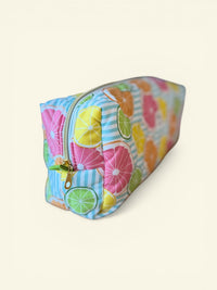 Quilted Juicy Fruits Hair Tools Bag