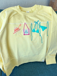 Coastal Clothesline Sweatshirt