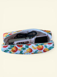 Quilted Oranges Hair Tools Bag