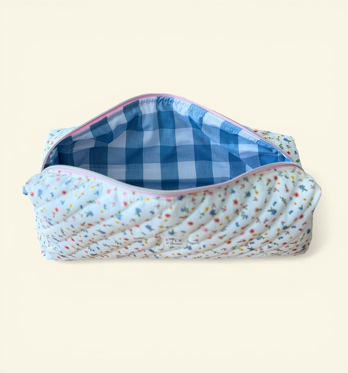 Quilted Wildflowers Hair Tools Bag