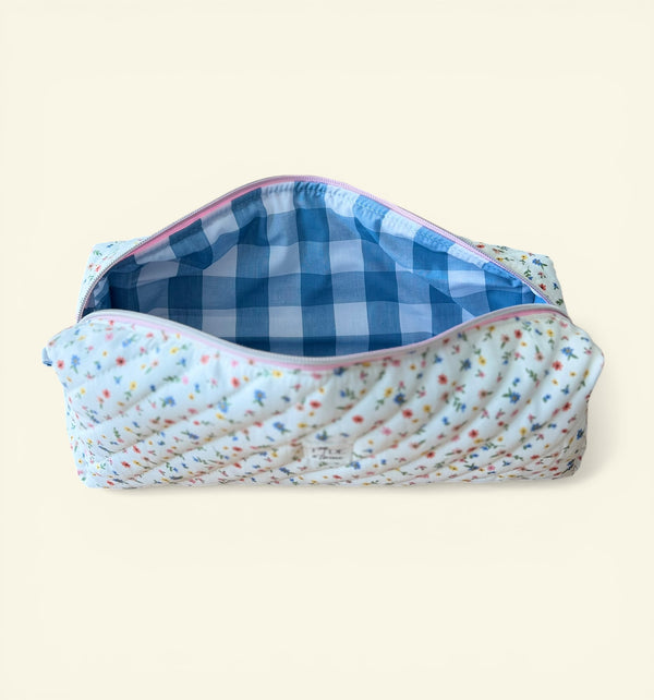 Quilted Wildflowers Hair Tools Bag