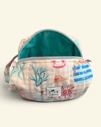 Beach Club in Beige Makeup Bags