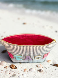 BEACH Varsity Letter Bikini Bag