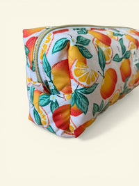 Quilted Oranges Hair Tools Bag