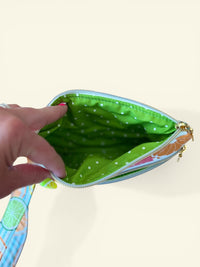 Quilted Juicy Fruits On-The-Go Wristlet