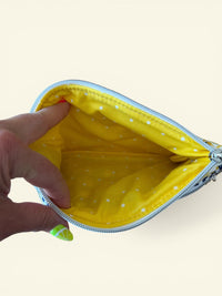 Quilted Lemons On-The-Go Wristlet