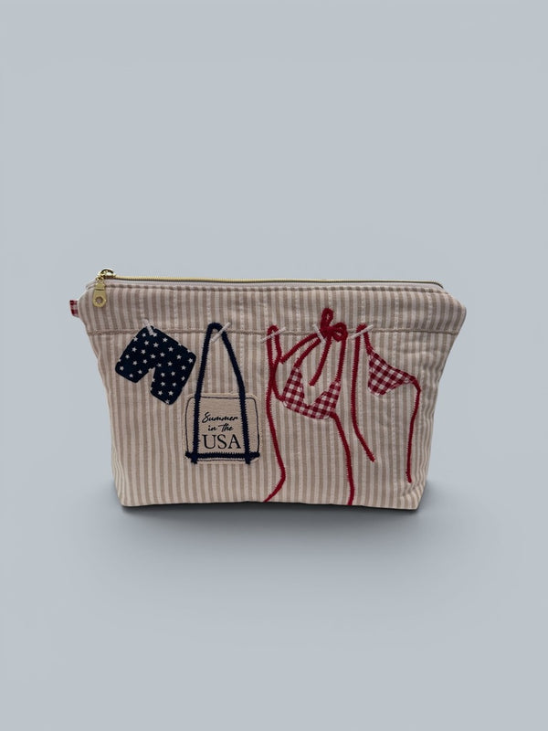 American Summer Clothesline Bikini Bag