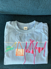 Coastal Clothesline Sweatshirt