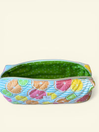 Quilted Juicy Fruits Hair Tools Bag