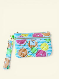 Large Quilted Tote in Juicy Fruits
