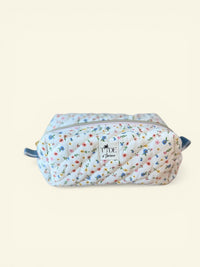 Quilted Wildflowers Makeup Bag