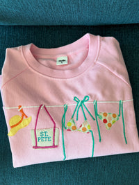 Coastal Clothesline Sweatshirt
