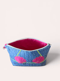 Bikini Bag on Blue Dots