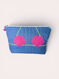 Bikini Bag on Blue Dots