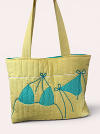 Bikini Tote Bag on Butter