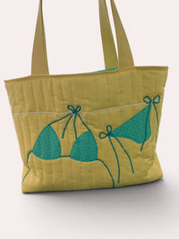 Bikini Tote Bag on Butter